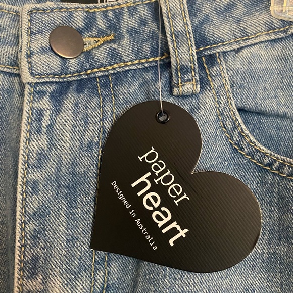 Paper Heart Jeans With Red Stripe - Size XL - Picture 5 of 5